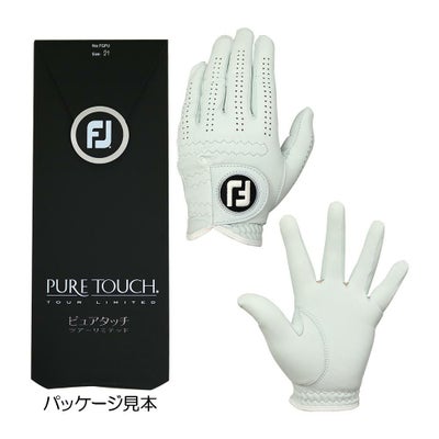 フットジョイ（FOOTJOY） ピュアタッチ メンズグローブ（左手用） FGPU ホワイト