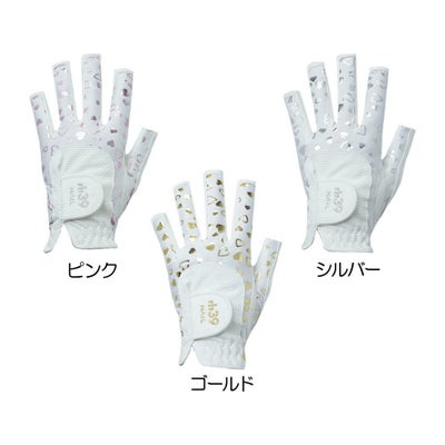 ミック 【レディース】FIT39 グローブ（左手用） ネイルシリーズ ハート MGFN-190