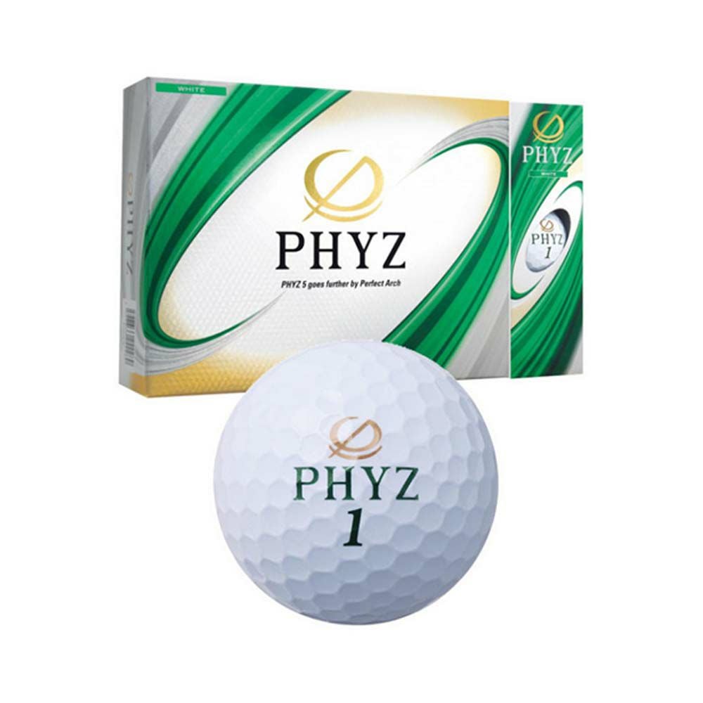 ブリヂストン BRIDGESTONE GOLF PHYZ ボール ホワイト 1ダース P9WX