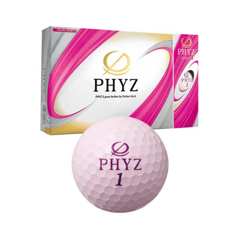 ブリヂストン（BRIDGESTONE_GOLF） PHYZ ボール パールピンク 1ダース P9PX  2019