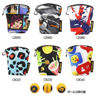 ラウドマウス（LOUDMOUTH） 2021 ラウドマウス ボールポーチ（ゴルフボール3球付き） LM-BC0002