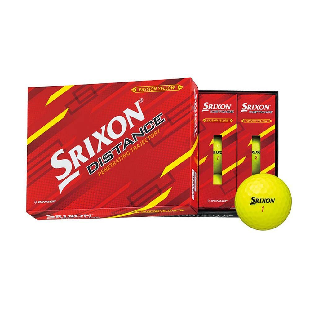 スリクソン SRIXON スリクソン DISTANCE ボール ホワイト 1ダース