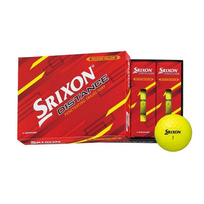 スリクソン SRIXON スリクソン DISTANCE ボール ホワイト 1ダース 