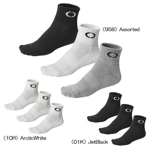 オークリー Oakley 3P SOCK （ソックス 3足セット） 93238JP メンズ