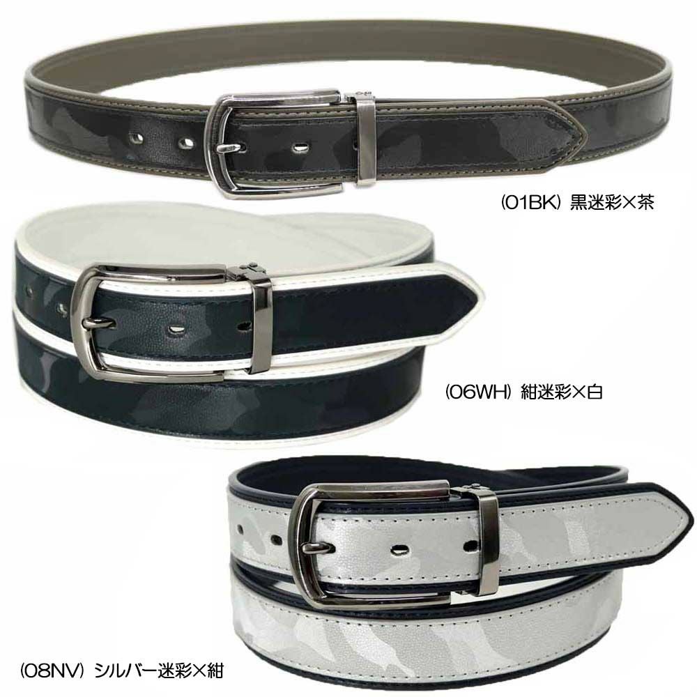 二木ゴルフオリジナル フリメージェ カモ柄 帯重ね付けベルト FMB-2202