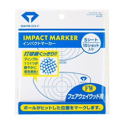 ダイヤゴルフ（DAIYA_GOLF） インパクトマーカー フェアウェイウッド用 AS-422