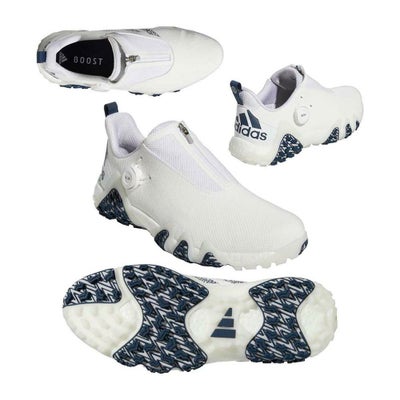 アディダス（Adidas） コードカオス22 Boa スパイクレスシューズ GX3938 ホワイト/ネイビー/Cホワイト【最終処分価格】