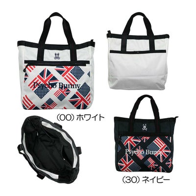 サイコバニー（PsychoBunny） ANGLO AMERICAN FLAG カジュアルスポーツ トートバッグ PBMG2FB7