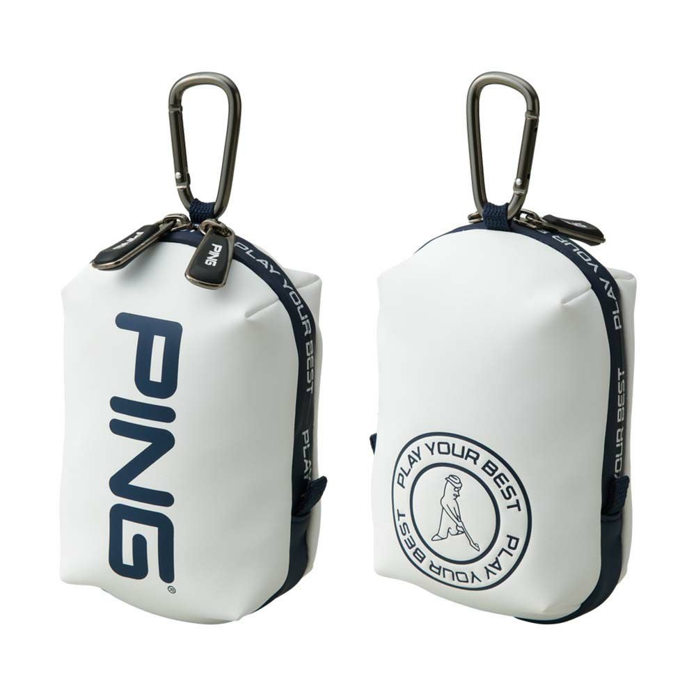 新品未使用】PING メンズ ゴルフウェア セットアップ Mサイズ ポーチ
