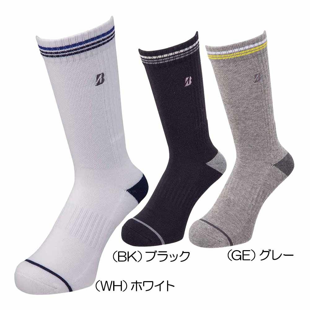 ブリヂストン BRIDGESTONE GOLF レギュラー丈ソックス SOG331 メンズ