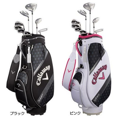 キャロウェイ Callaway 【レディース】SOLAIRE クラブ8本セット（W:3本 