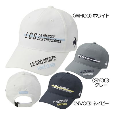 ルコック（le_coq_sportif） シーズンモチーフキャップ QGBWJC16 メンズキャップ 2023秋冬【最終処分価格】
