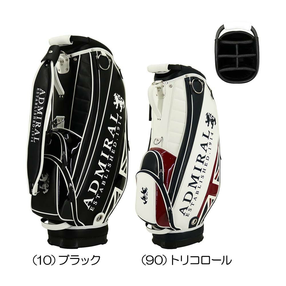 LOUDMOUTH軽量スタンドキャディバック　赤青白ストライプ ラウドマウス 超軽量 スタンド キャディバッグ 2.3kgs 8.5型 47インチ