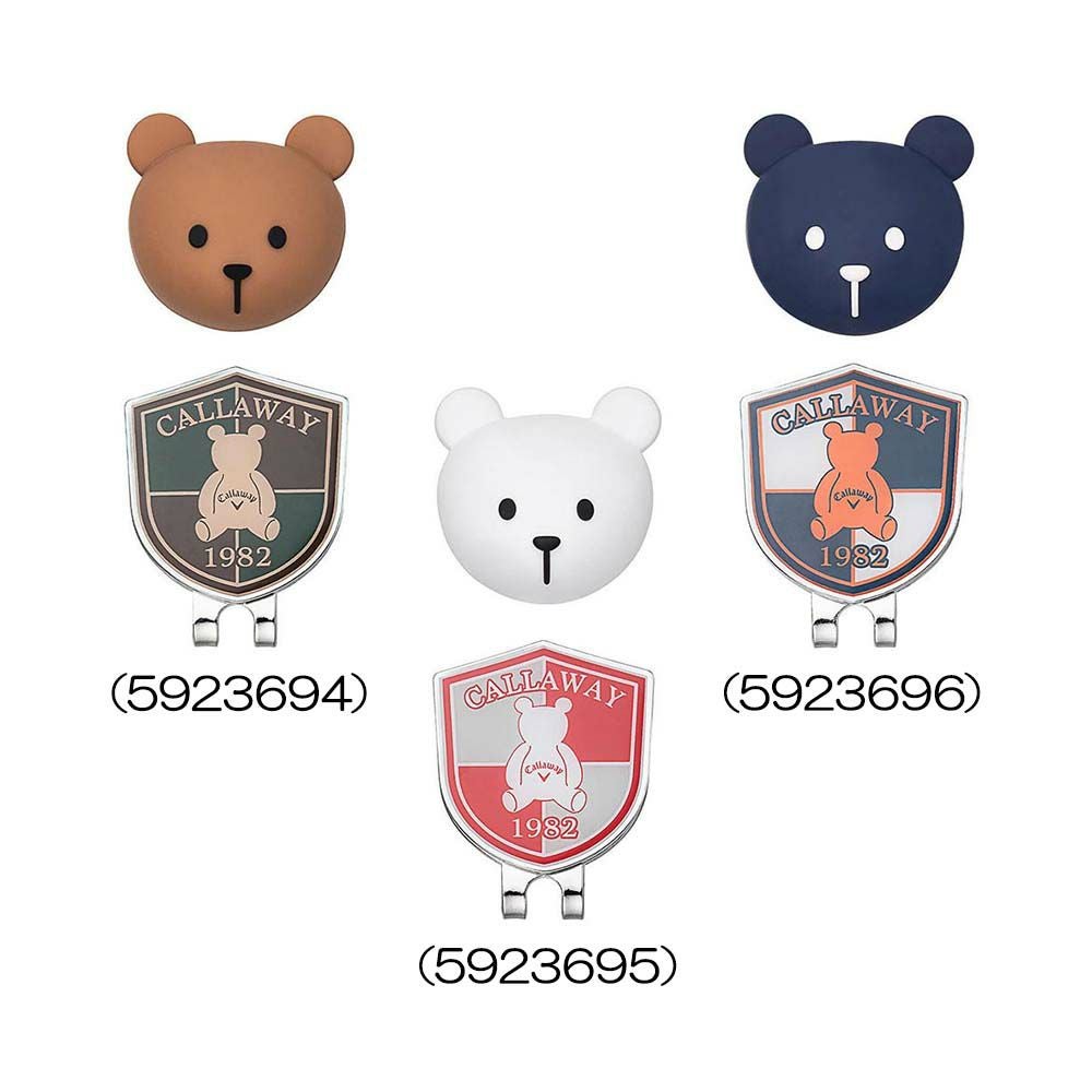 キャロウェイ Callaway ベア EMBLEM マーカー FW 23 JM | ゴルフ