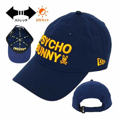 サイコバニー PsychoBunny  9THIRTY キャップ GOLF NEW ERAコラボ PBMG351F メンズキャップ 『オールシーズン』【最終処分価格】