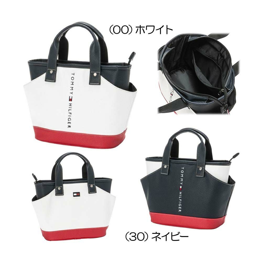 【美品】トミーヒルフィガー フェイスラウンドバッグ FACE ラウンドバッグ(ラウンドバッグ)|TOMMY HILFIGER GOLF(トミー