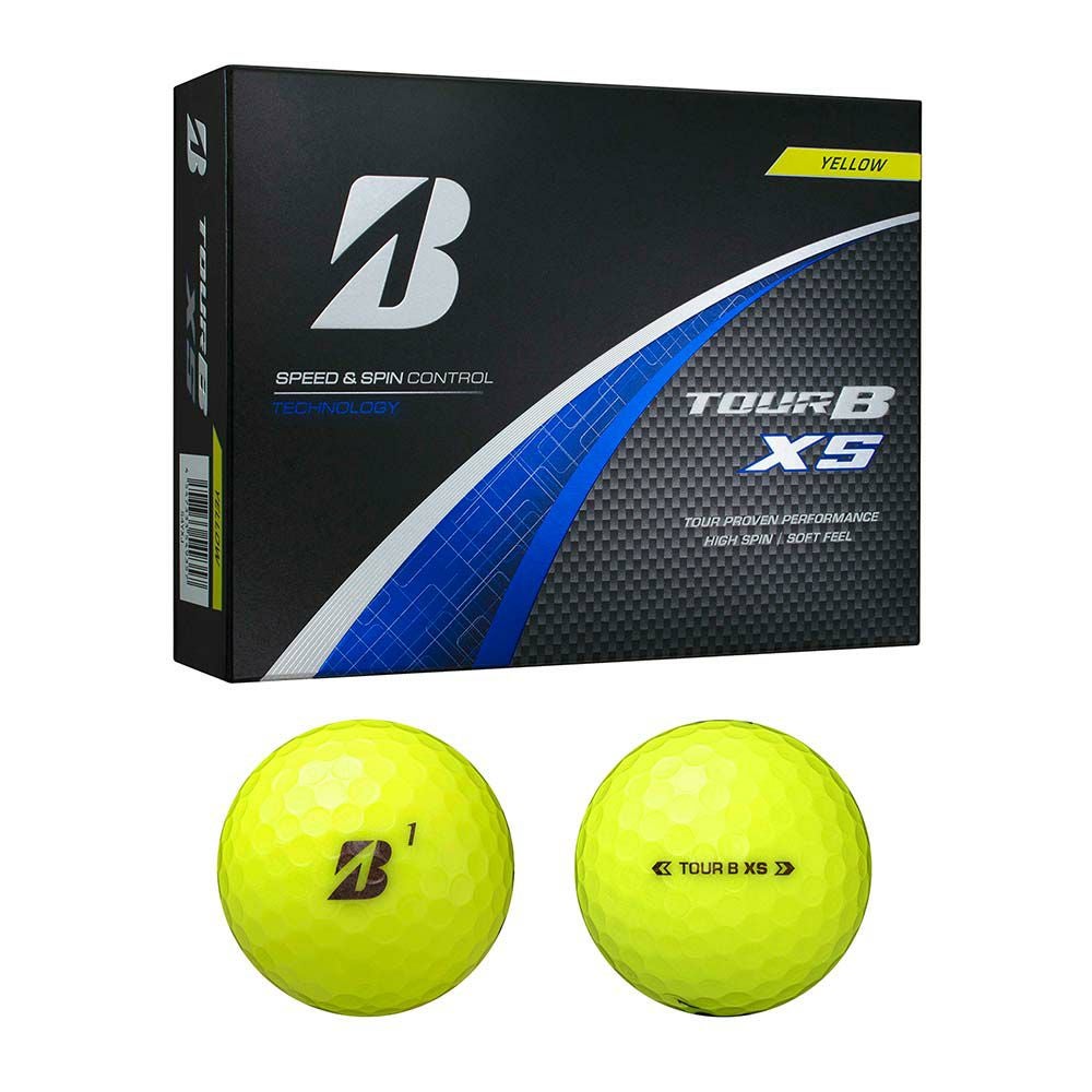 ブリヂストン BRIDGESTONE GOLF TOUR B XS ボール イエロー 1ダース