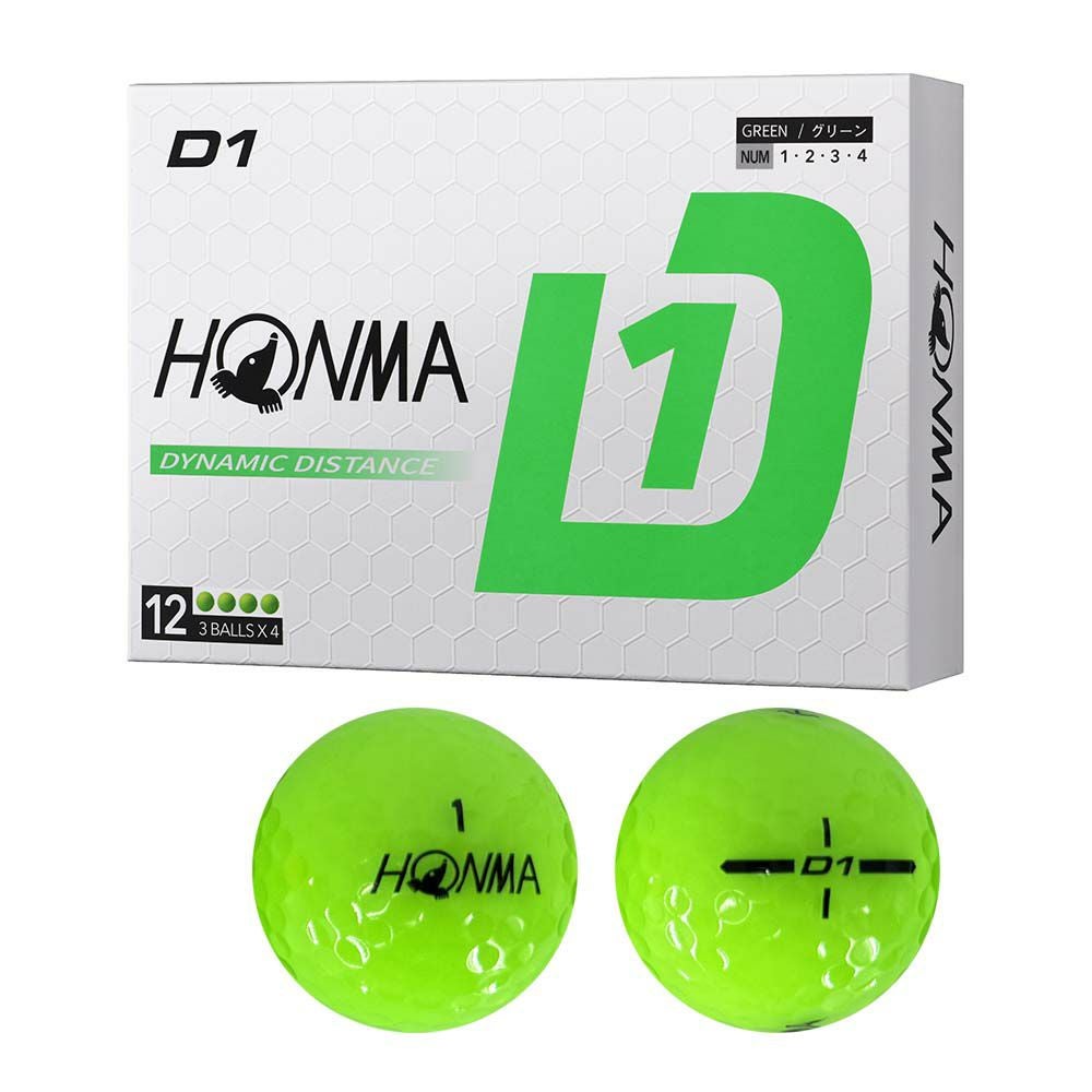 本間ゴルフ HONMA D1 ボール BT2401 ホワイト 1ダース 2024 | ゴルフ