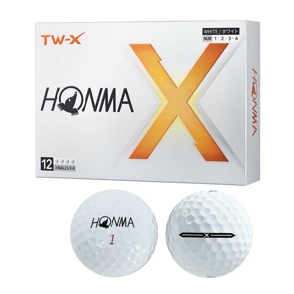 本間ゴルフ HONMA TW-S ボール BT2403 ホワイト 1ダース 2024 | ゴルフ