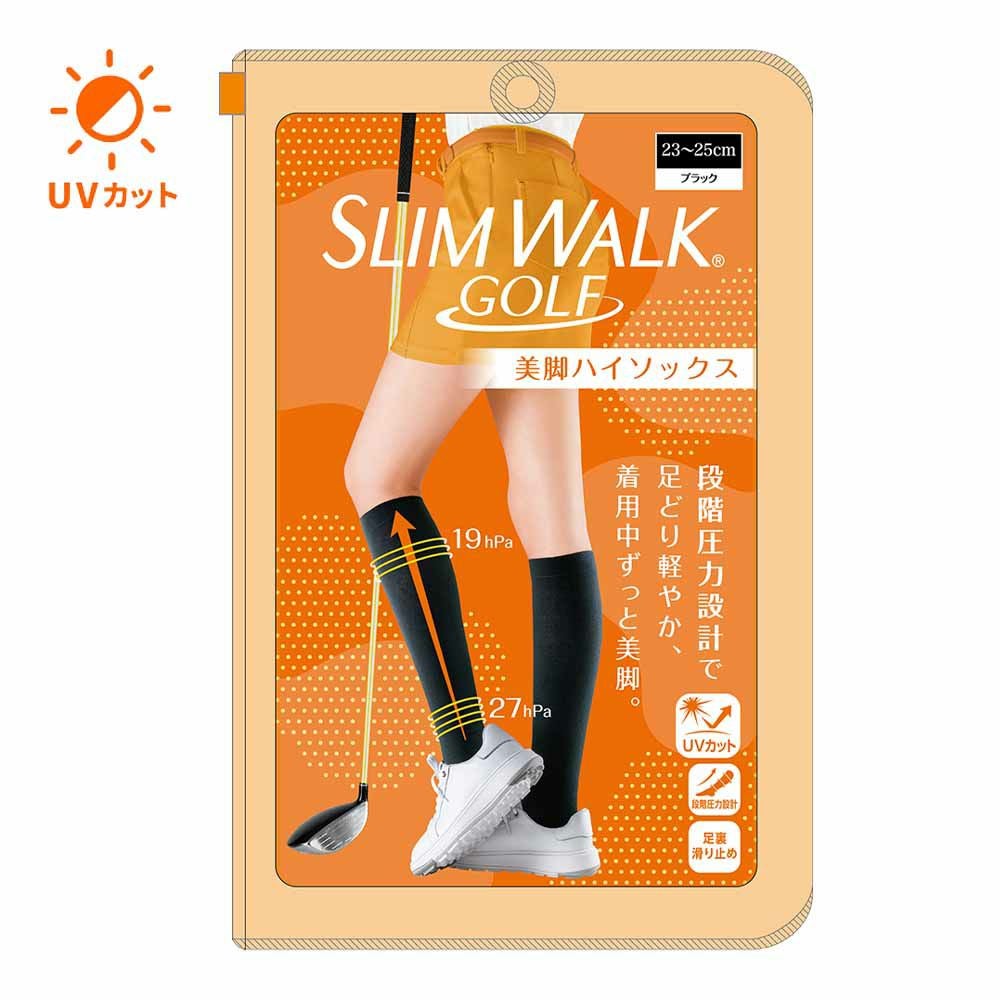 その他ブランド SLIMWALK GOLF 美脚ハイソックス 23-25 SWG005
