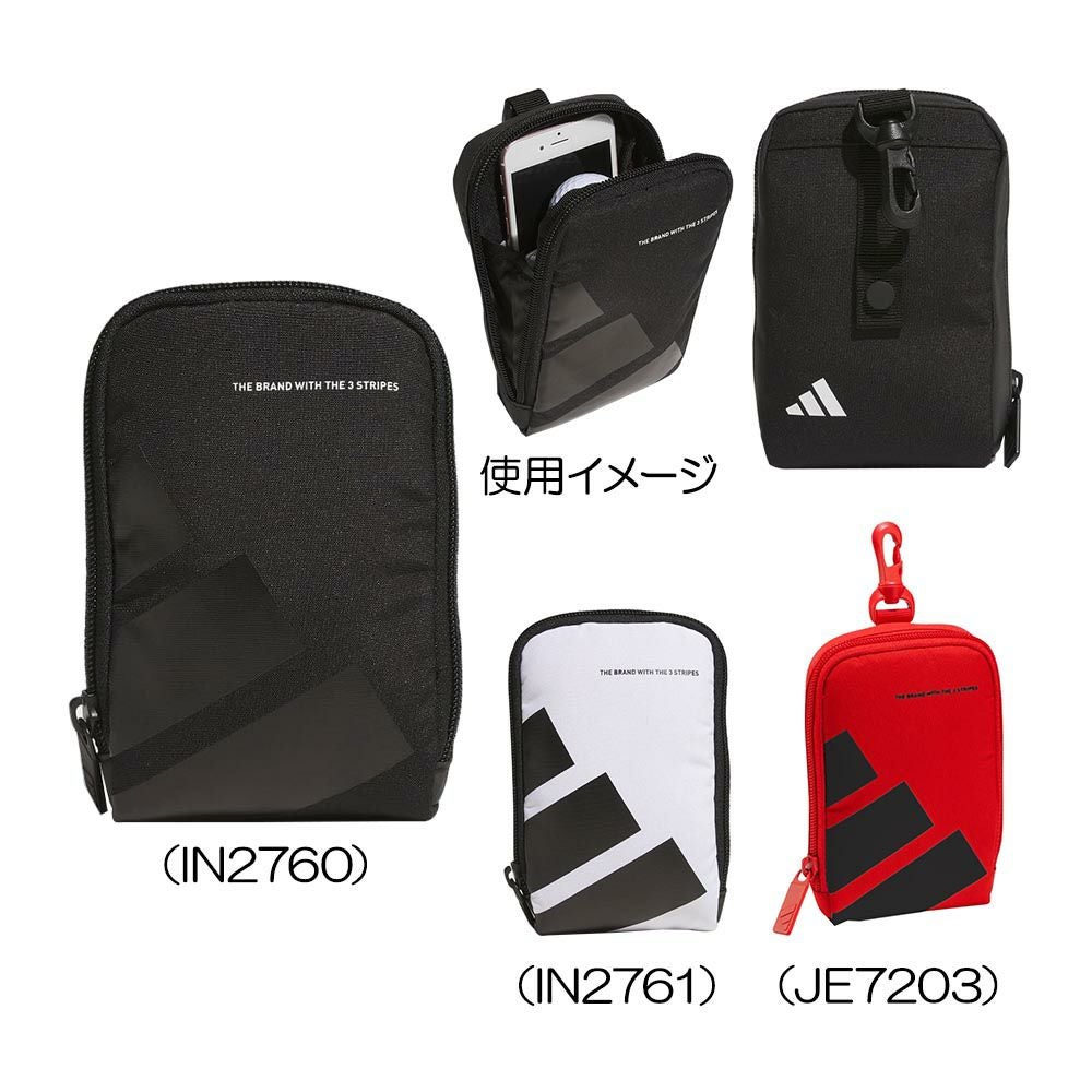 アディダス（Adidas） ボールドロゴ マルチポーチ IKC98 2025 | ゴルフ