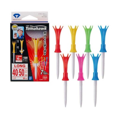 ダイヤゴルフ（DAIYA_GOLF） トマホークティー ロング（7本入り） TE-516B 2024