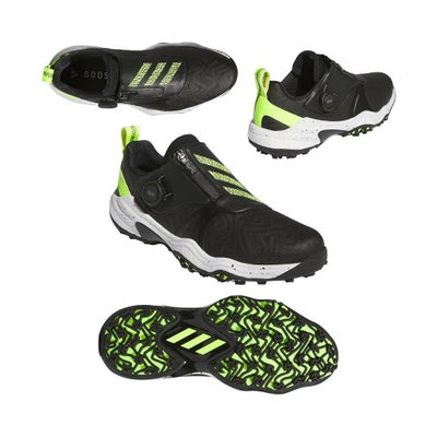 アディダス（Adidas） コードカオス25 Boa スパイクレスシューズ IG8703 ブラック/レモン/ホワイト 2024