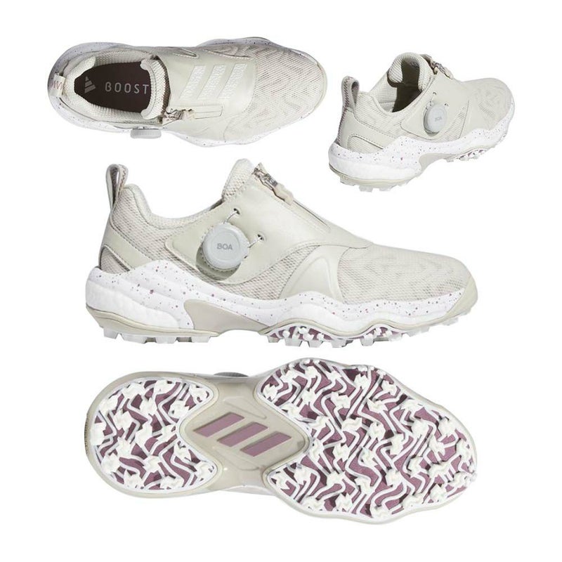 【大特価市】コードカオス25 Boa レディース スパイクレスシューズ IG8750 アルミナ/ホワイト/グレー 2024