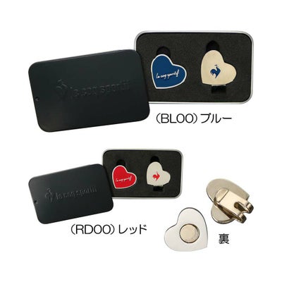 ルコック（le_coq_sportif） ハート型クリップマーカー（缶ケース入り） LG4FAZ60L 2024