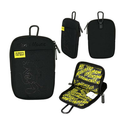 その他ブランド Disney BLACK MICKY GOLF FLAT POUCH XYMG4FE1 2024