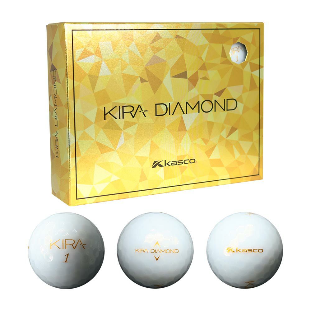 キャスコ kasco KIRA ダイヤモンド ホワイト 1ダース 2024 | ゴルフ