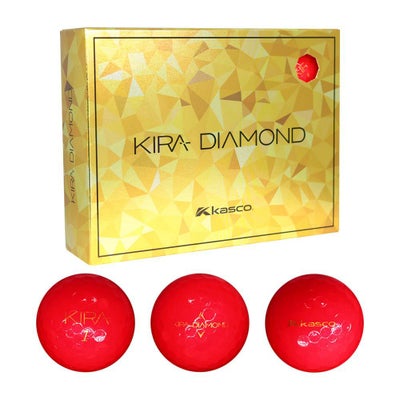 キャスコ（kasco） KIRA ダイヤモンド レッド 1ダース 2024