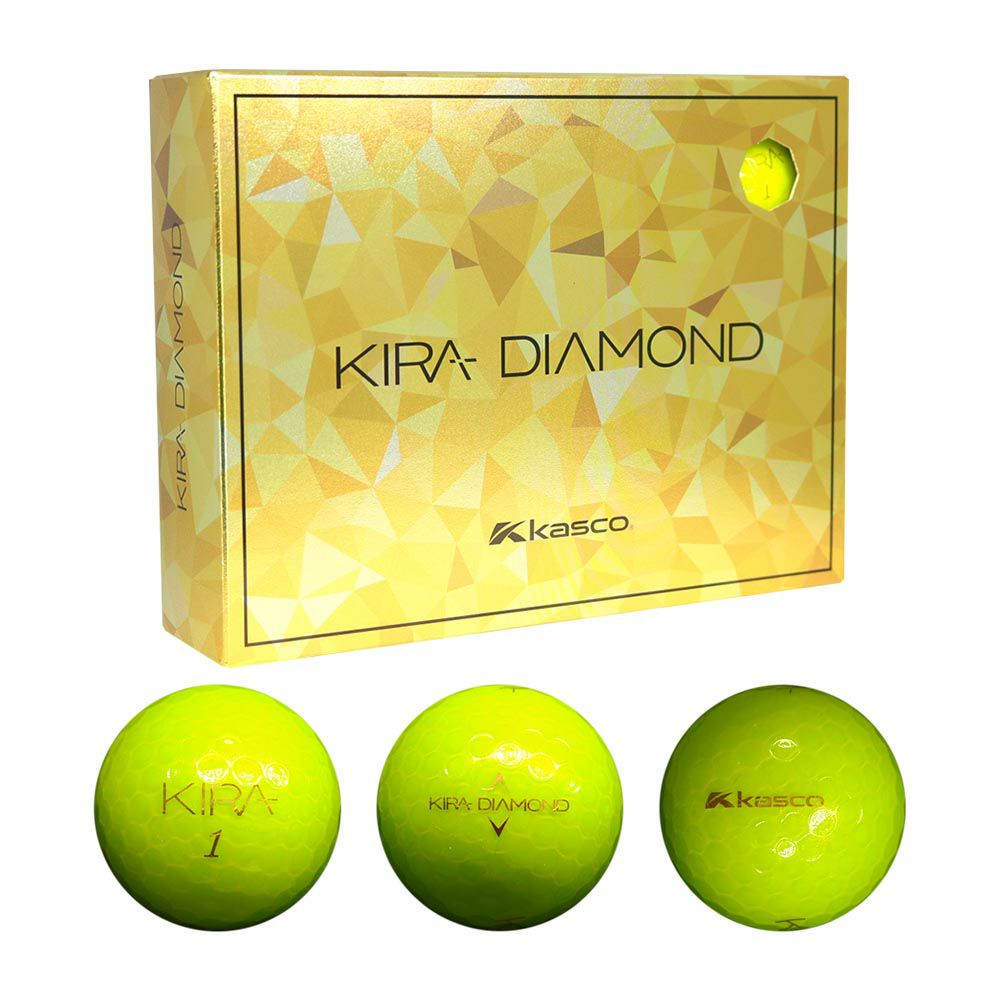 キャスコ kasco 【大特価市】KIRA ダイヤモンド ホワイト 1ダース 2024