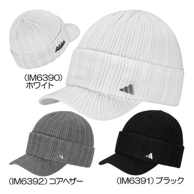 アディダス（Adidas） COLD.RDY バイザーニットキャップ JTY47 メンズキャップ 秋冬