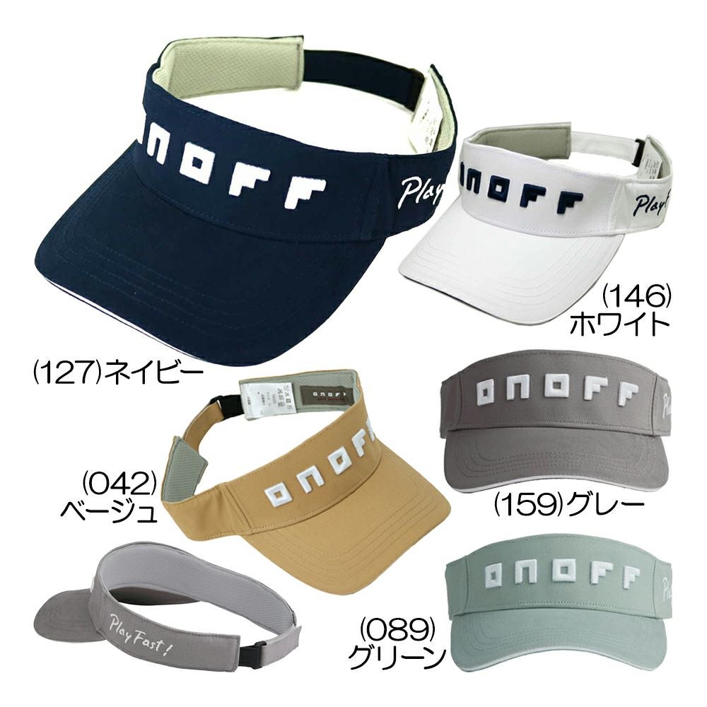 オノフ ONOFF バイザー YOK0325 メンズバイザー オールシーズン