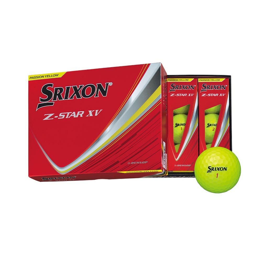 ボール mor スリクソン SRIXON Z-STAR XV ボール プレミアムパッションイエロー 1