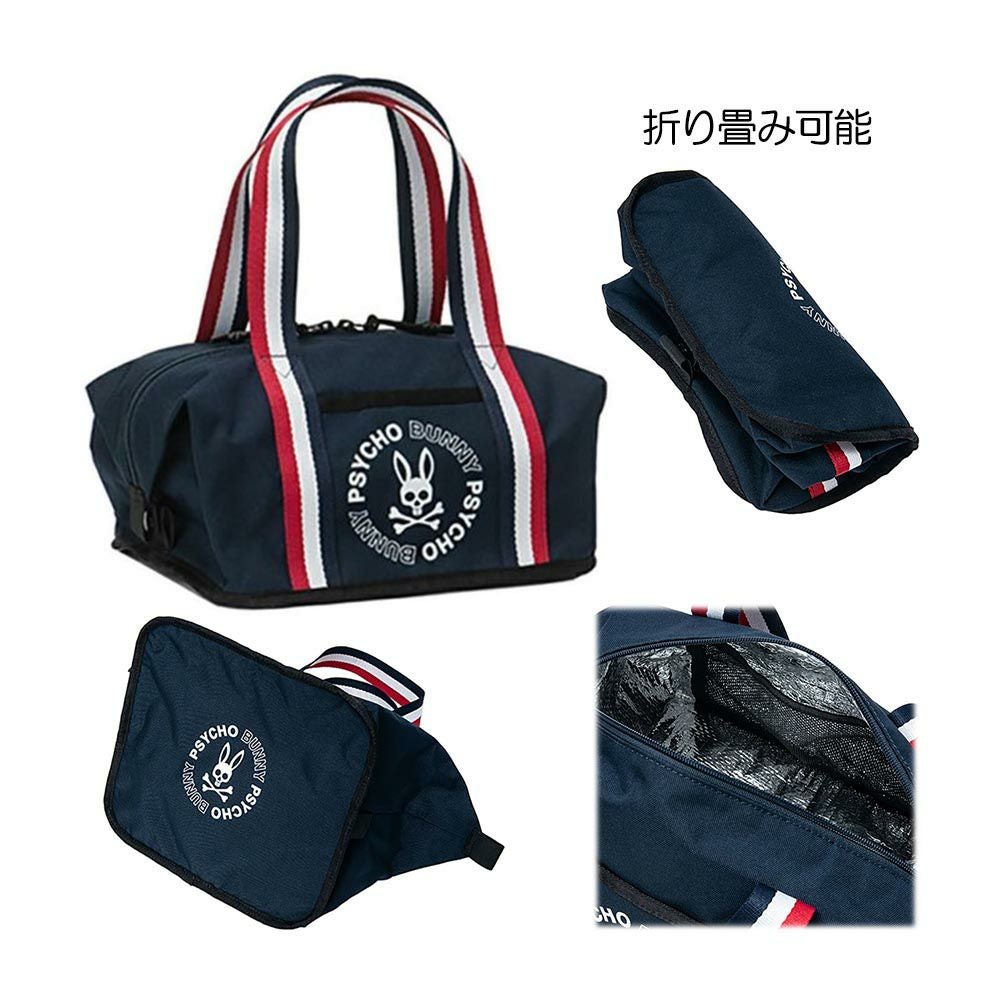 サイコバニー PsychoBunny THERMO FOLDABLE ラウンドバッグ(保冷・保温
