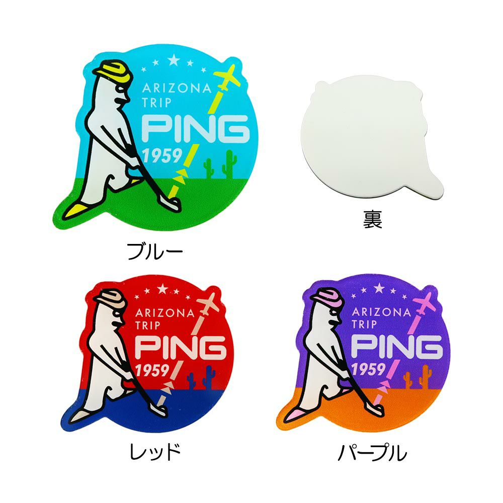 ピン PING Mr.PING トラベルマーカー AC-F2503 2025 | ゴルフショップ