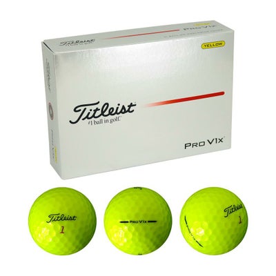 タイトリスト Titleist Pro V1x ボール イエロー 1ダース 2025 