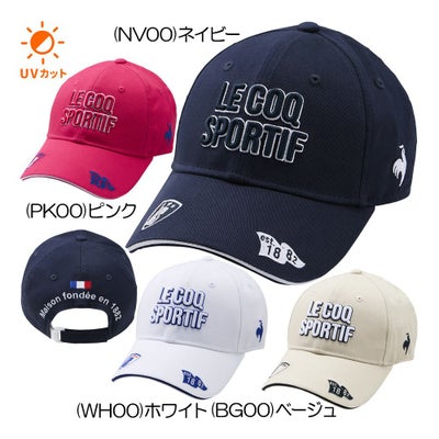 ルコック（le_coq_sportif） 定番ロゴキャップ LG5SCP00L レディースキャップ『オールシーズン』 2025
