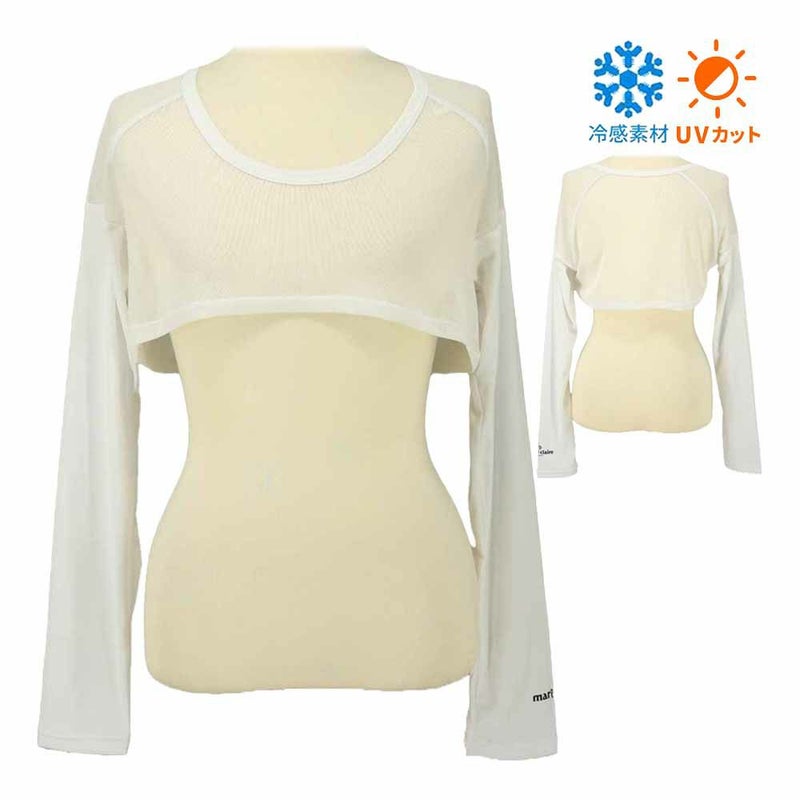 Long-sleeved round-neck inner shirt, short length, 714-9855, women's underwear, Spring/Summer 2025