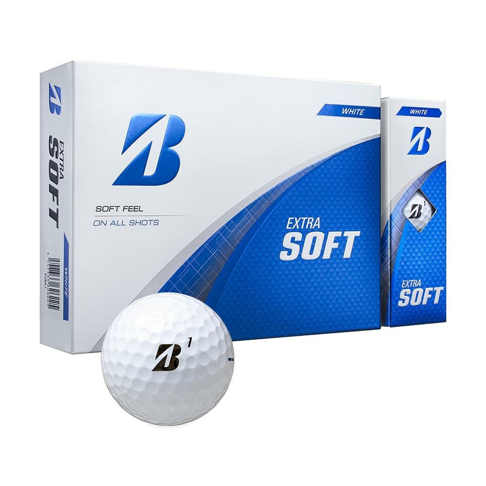 ブリヂストン BRIDGESTONE GOLF エクストラソフト ホワイト 1ダース