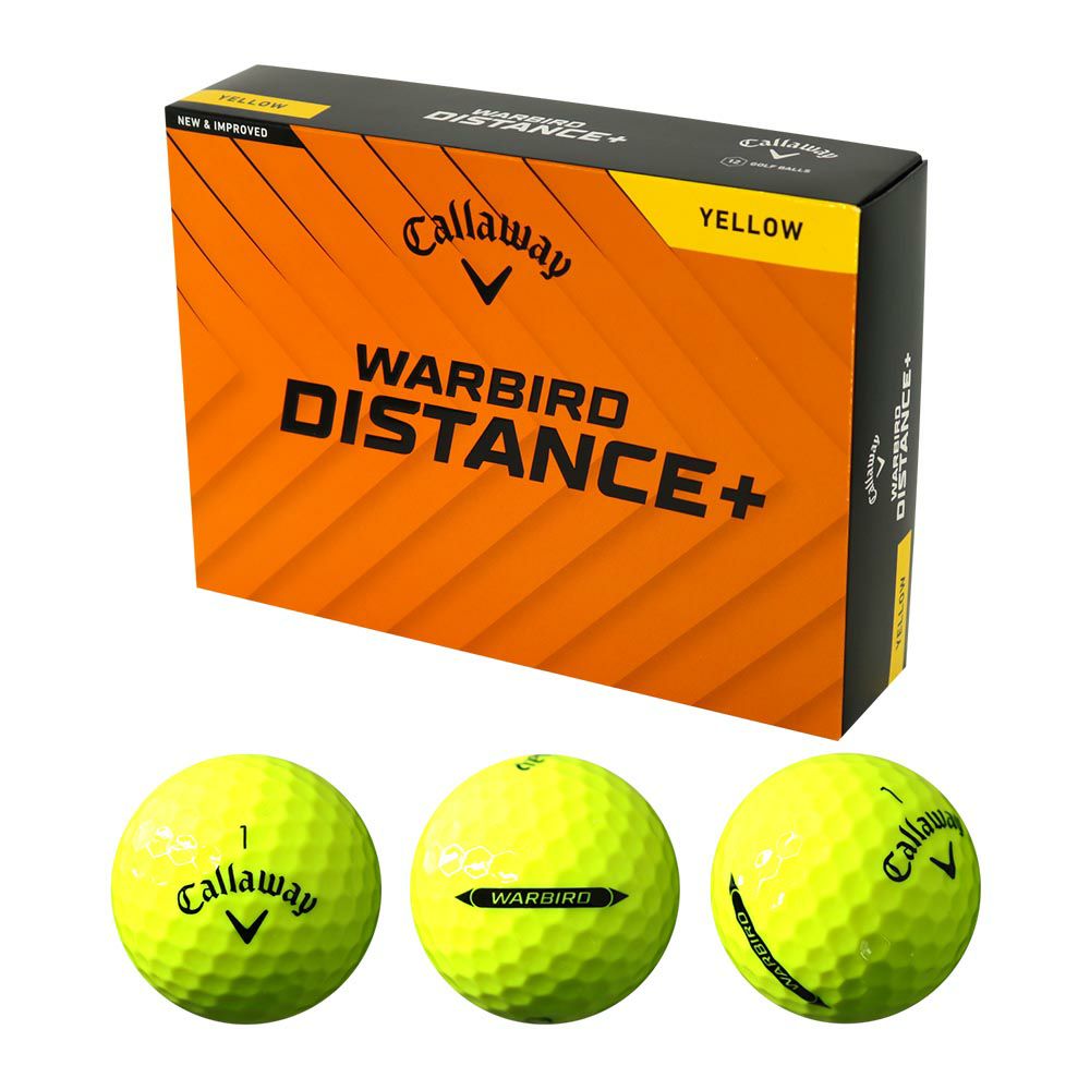 キャロウェイ Callaway ウォーバード ディスタンスボール イエロー 1