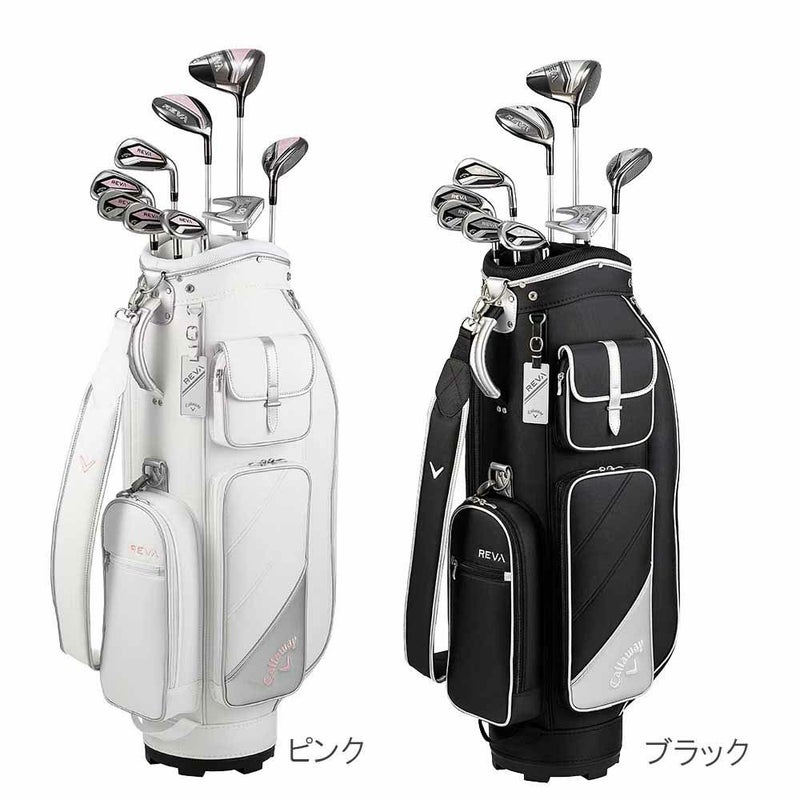 Women's REVA 9-Club Set (3 Wide Clubs + 5 Idler Clubs + Putter + Club Backpack) 2024