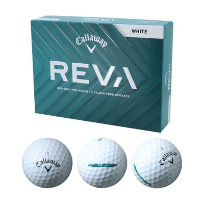 キャロウェイ（Callaway） 25REVA レディースボール ホワイト 1ダース 2025