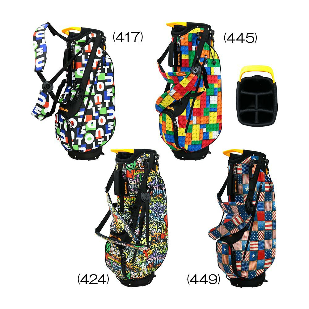 ラウドマウス（LOUDMOUTH） 軽量スタンドバッグ メンズキャディバッグ