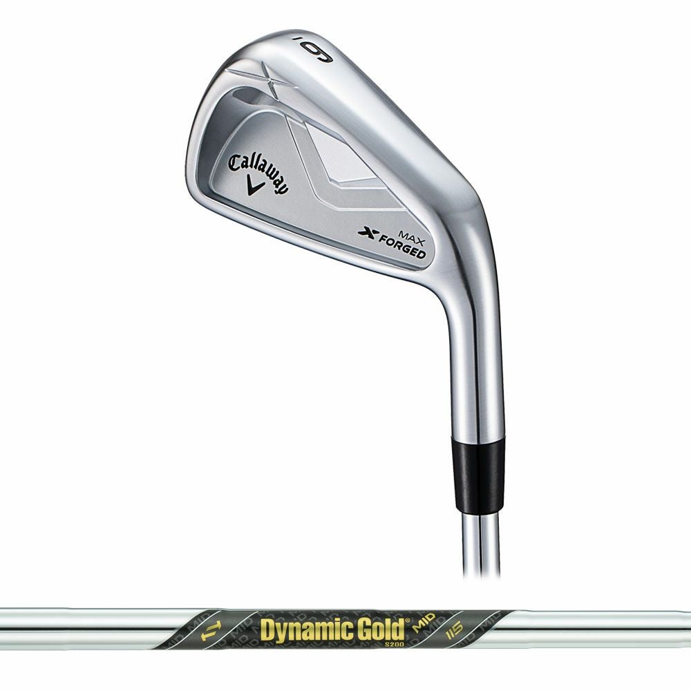 キャロウェイ Callaway X FORGED MAX アイアン単品 Dynamic Gold MID