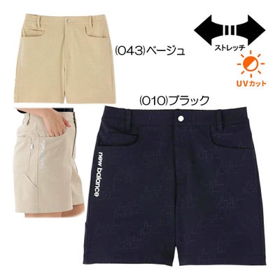 ニューバランス（New_Balance） モノグラムロゴ柄 ジャージー キュロット 012-5239501 レディースパンツ 25 秋冬モデル