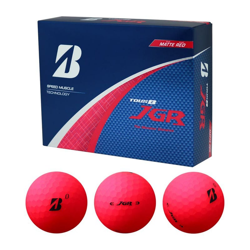 TOUR B JGR ボール レッド 1ダース J5FRX 2025