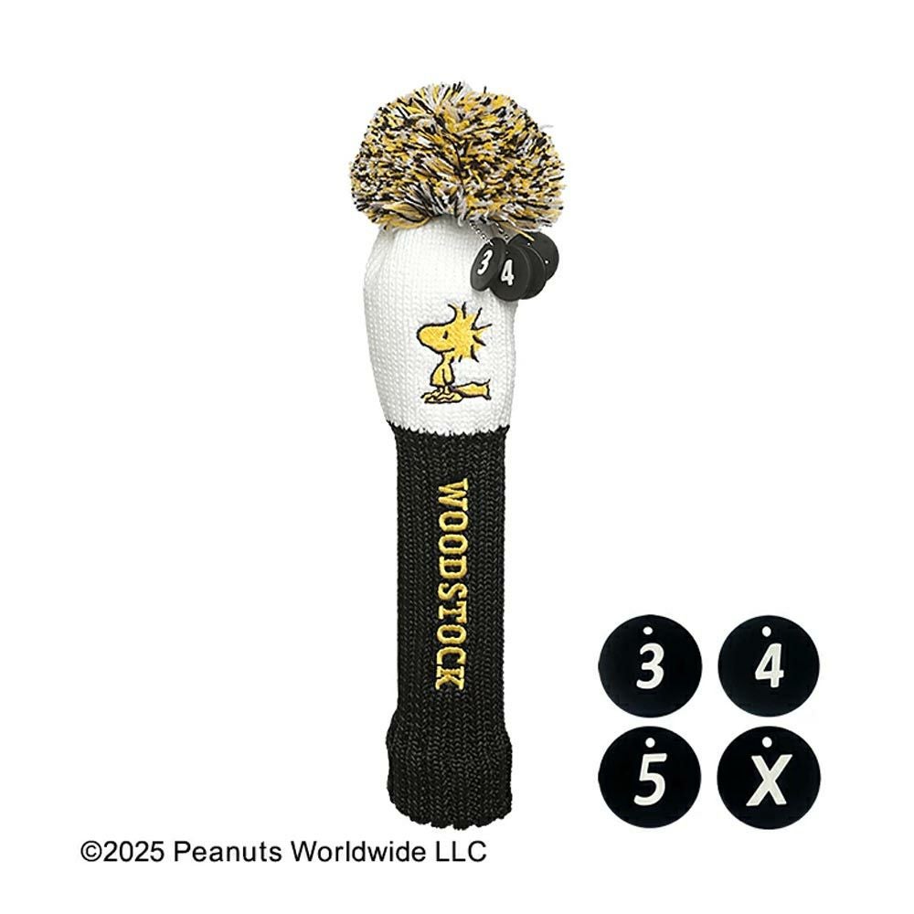 ライト LITE スヌーピー&ウッドストック ニット ヘッドカバー